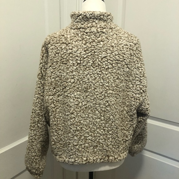 Me Jane Sherpa ladies sweater jacket size small - Picture 3 of 5